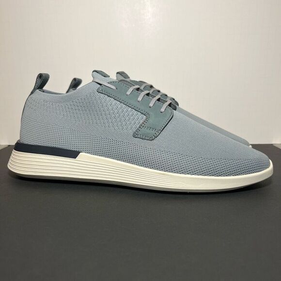 Wolf & Shepherd Swift Knit Derby – Gray/White | Size 12